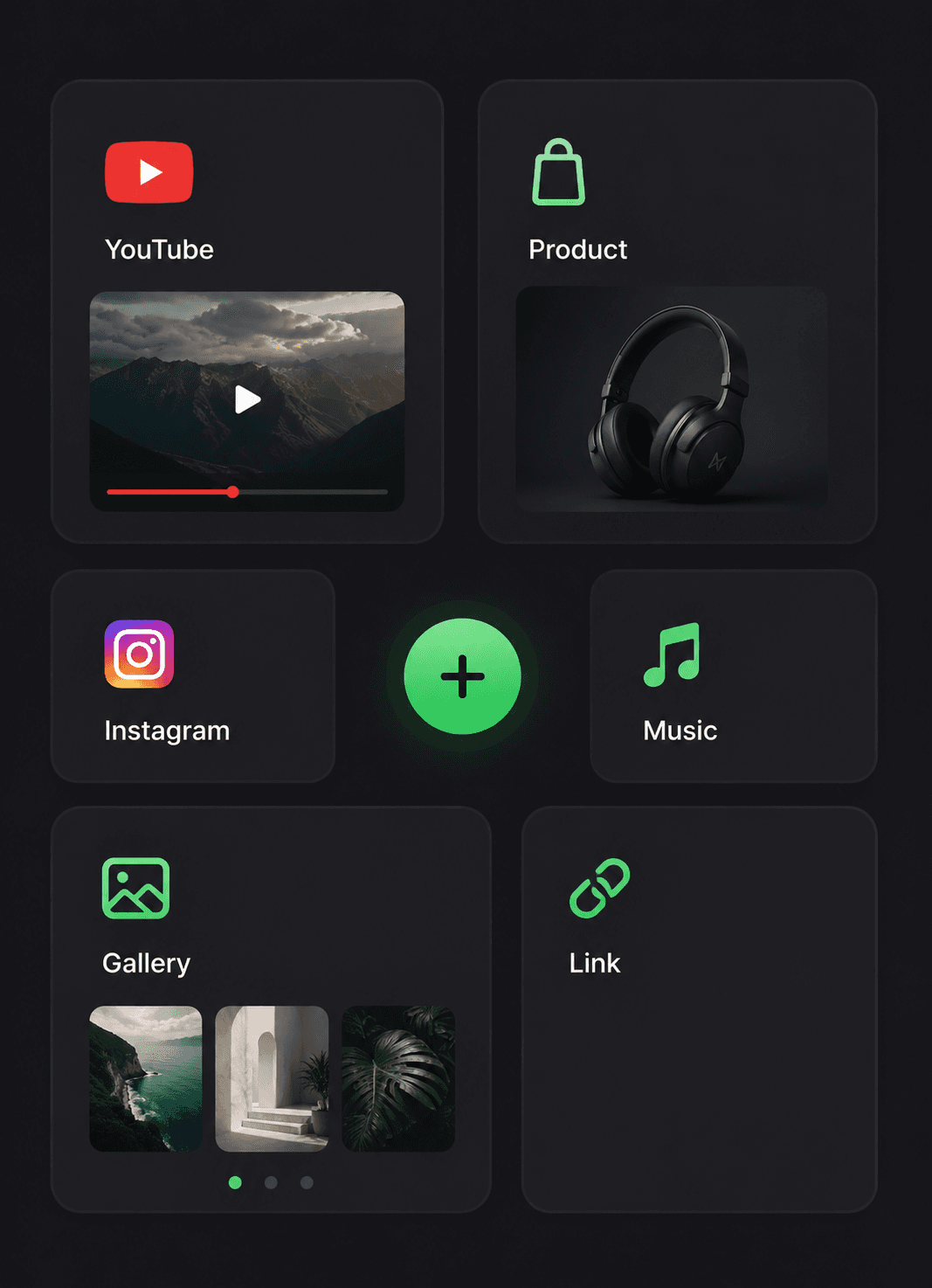 Add all your links in one place